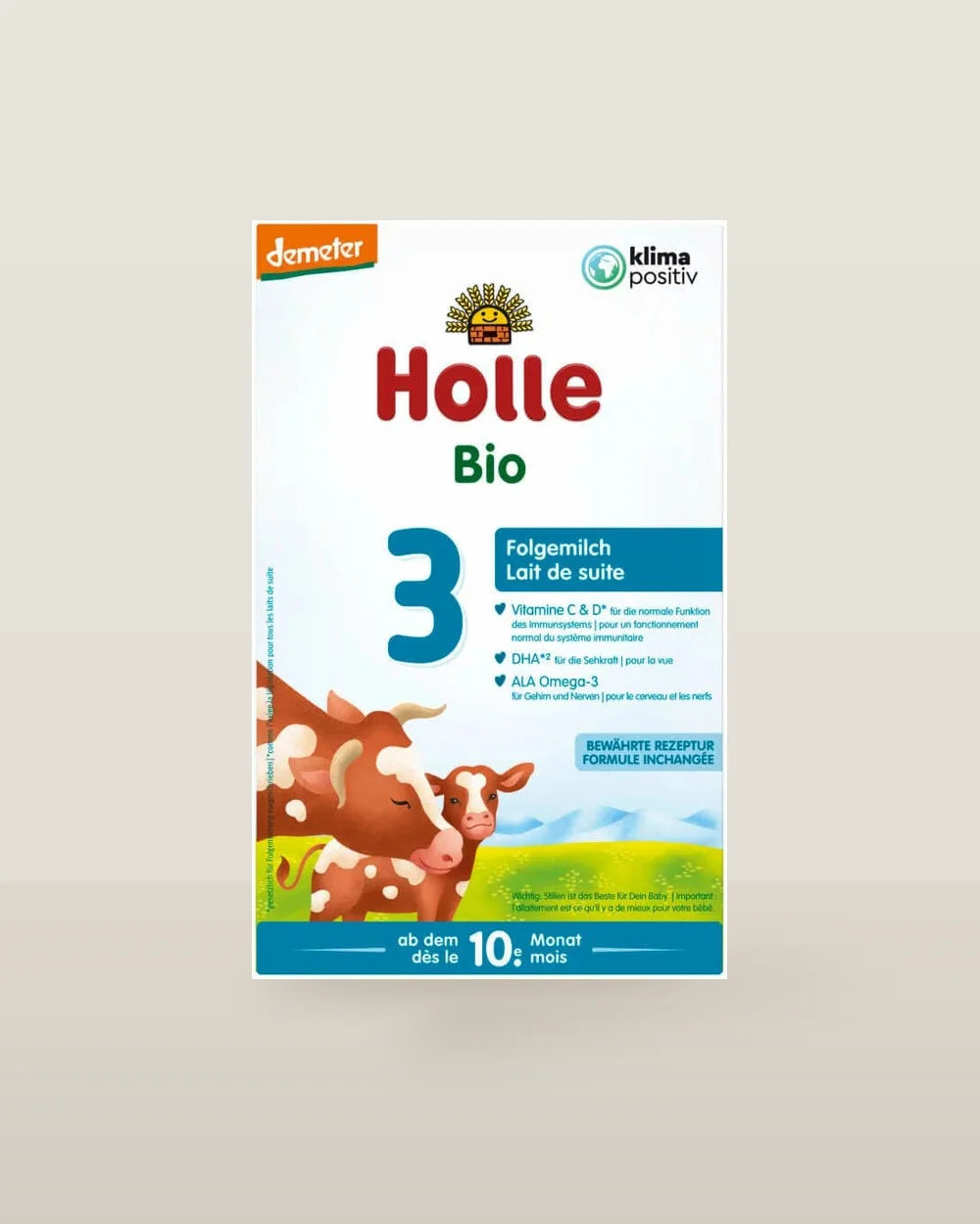 Holle Stage 3 Organic Formula (Cow) (600g)