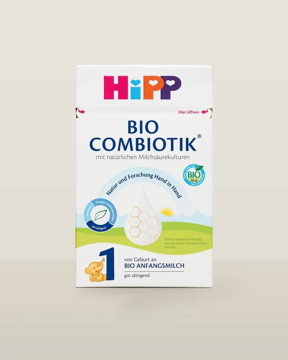 Hipp German Stage 1 Organic Combiotik Formula from Birth (600g)