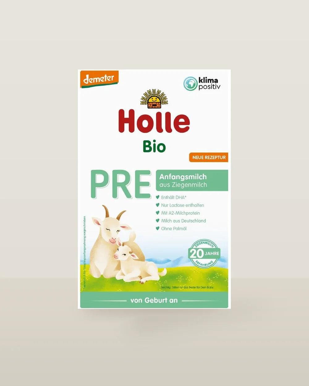 Holle Goat Milk Formula Stage Pre (400g)
