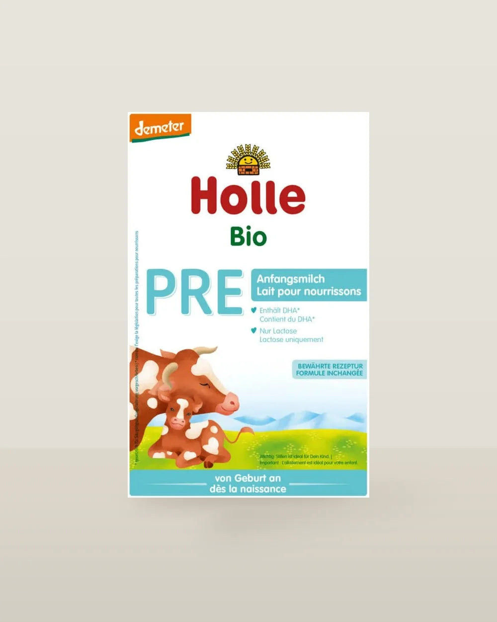 Holle Stage Pre Organic Formula (Cow) (400g)