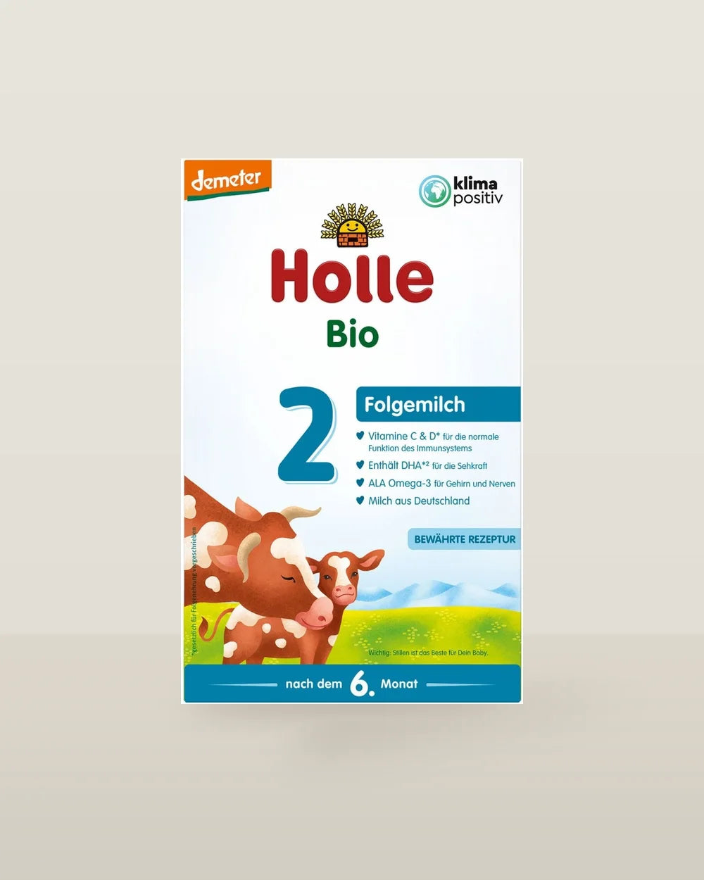 Holle Stage 2 Organic Formula (Cow) (600g)